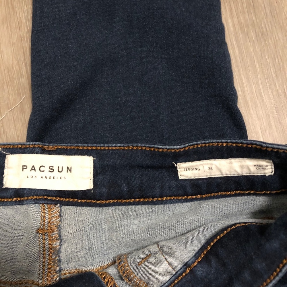 pacsun dark wash jeggings - Picture 4 of 4